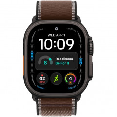 Watch Ultra 4 (2026) 49mm Black Titanium Case with Dark Umber Trail Loop M/L