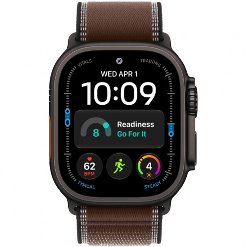 Смарт-часы Apple Watch Ultra 4 (2026) 49mm Black Titanium Case with Dark Umber Trail Loop M/L
