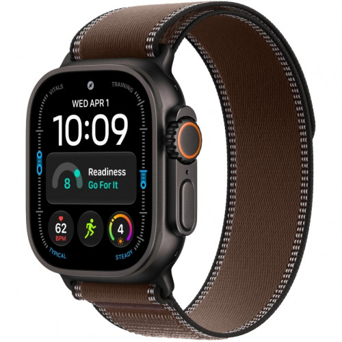 Смарт-часы Apple Watch Ultra 4 (2026) 49mm Black Titanium Case with Dark Umber Trail Loop S/M
