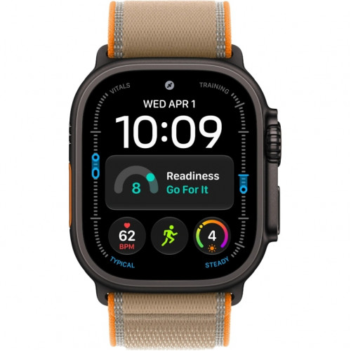 Смарт-часы Apple Watch Ultra 4 (2026) 49mm Black Titanium Case with Sand Trail Loop S/M