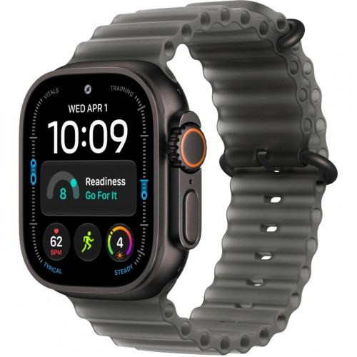 Смарт-часы Apple Watch Ultra 4 (2026) 49mm Black Titanium Case with Translucent Black Ocean Band