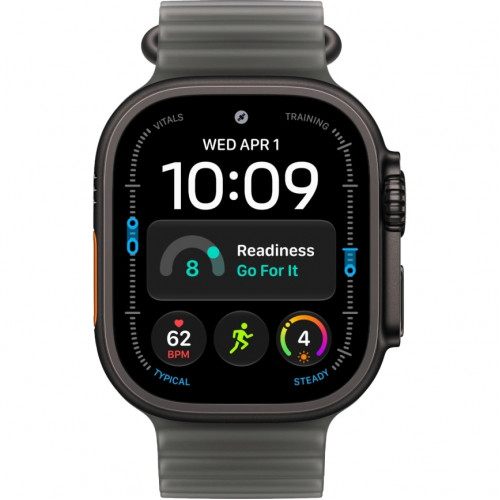 Смарт-часы Apple Watch Ultra 4 (2026) 49mm Black Titanium Case with Translucent Black Ocean Band