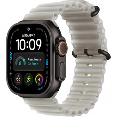 Watch Ultra 4 (2026) 49mm Black Titanium Case with Translucent Gray Ocean Band