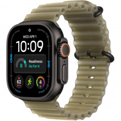 Watch Ultra 4 (2026) 49mm Black Titanium Case with Translucent Kelp Ocean Band