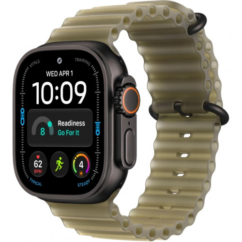 Смарт-часы Apple Watch Ultra 4 (2026) 49mm Black Titanium Case with Translucent Kelp Ocean Band