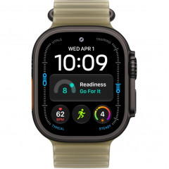 Watch Ultra 4 (2026) 49mm Black Titanium Case with Translucent Kelp Ocean Band
