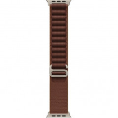 Watch Ultra 4 (2026) 49mm Natural Titanium Case with Burgundy Alpine Loop L