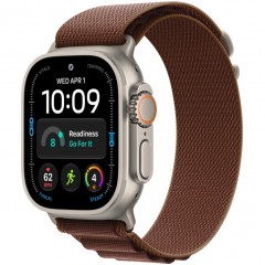 Watch Ultra 4 (2026) 49mm Natural Titanium Case with Burgundy Alpine Loop M