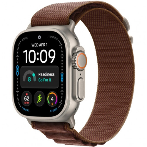 Смарт-часы Apple Watch Ultra 4 (2026) 49mm Natural Titanium Case with Burgundy Alpine Loop M