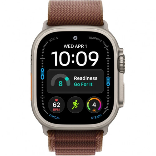 Смарт-часы Apple Watch Ultra 4 (2026) 49mm Natural Titanium Case with Burgundy Alpine Loop S