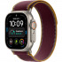 Смарт-часы Apple Watch Ultra 4 (2026) 49mm Natural Titanium Case with Burgundy Trail Loop M/L