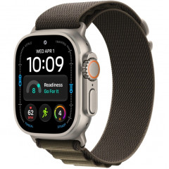 Watch Ultra 4 (2026) 49mm Natural Titanium Case with Dark Olive Alpine Loop L