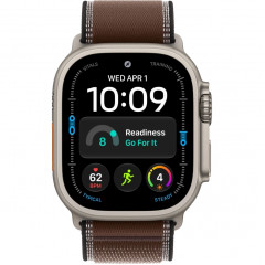 Watch Ultra 4 (2026) 49mm Natural Titanium Case with Dark Umber Trail Loop M/L