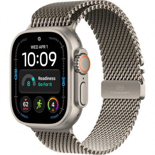 Смарт-часы Apple Watch Ultra 4 (2026) 49mm Natural Titanium Case with Natural Titanium Milanese Loop M