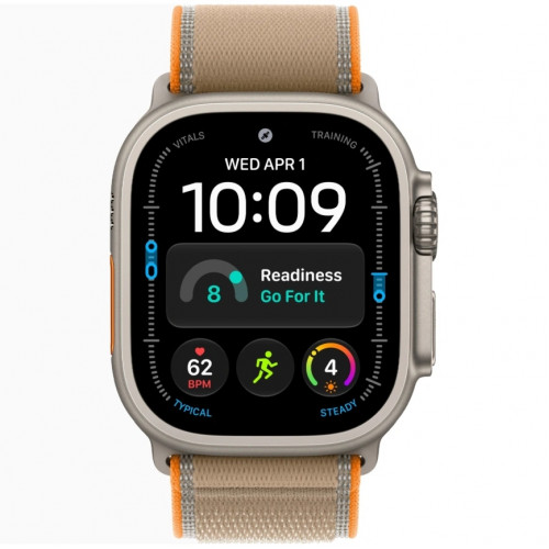 Смарт-часы Apple Watch Ultra 4 (2026) 49mm Natural Titanium Case with Sand Trail Loop M/L