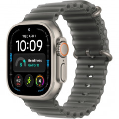 Watch Ultra 4 (2026) 49mm Natural Titanium Case with Translucent Black Ocean Band