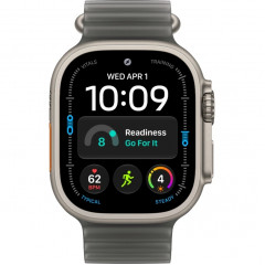 Watch Ultra 4 (2026) 49mm Natural Titanium Case with Translucent Black Ocean Band