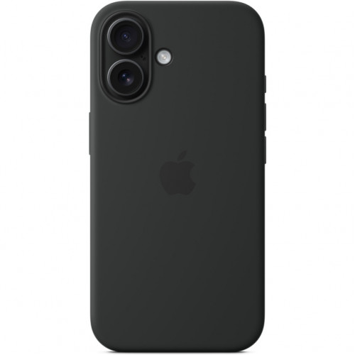 Чехол Apple Silicone Case with MagSafe для iPhone 16 Black