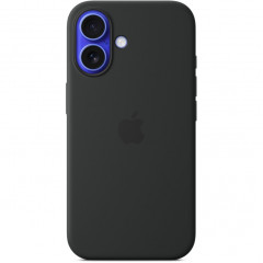 Чехол Apple Silicone Case with MagSafe для iPhone 16 Black