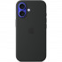 Чехол Apple Silicone Case with MagSafe для iPhone 16 Black