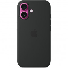 Чехол Apple Silicone Case with MagSafe для iPhone 16 Black