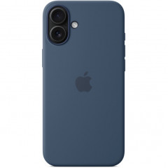 Чехол Apple Silicone Case with MagSafe для iPhone 16 Denim
