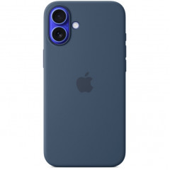 Чехол Apple Silicone Case with MagSafe для iPhone 16 Denim