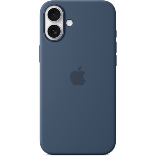 Чехол Apple Silicone Case with MagSafe для iPhone 16 Denim