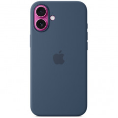 Чехол Apple Silicone Case with MagSafe для iPhone 16 Denim