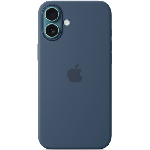 Чехол Apple Silicone Case with MagSafe для iPhone 16 Denim