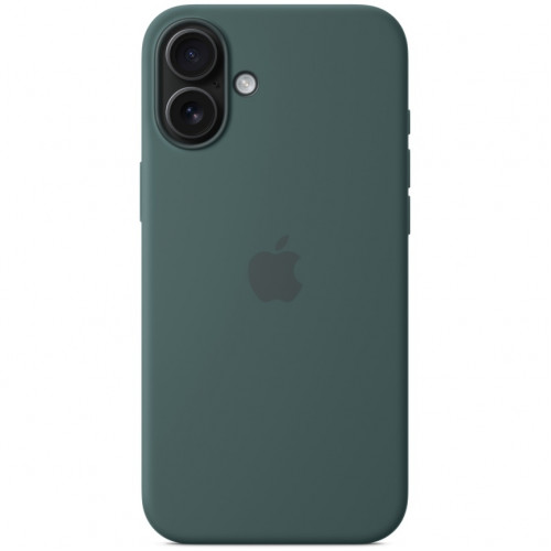 Чехол Apple Silicone Case with MagSafe для iPhone 16 Lake Green