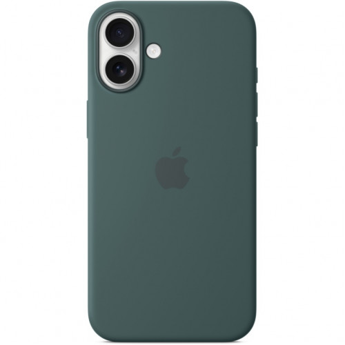 Чехол Apple Silicone Case with MagSafe для iPhone 16 Lake Green