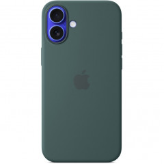 Чехол Apple Silicone Case with MagSafe для iPhone 16 Lake Green