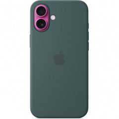 Чехол Apple Silicone Case with MagSafe для iPhone 16 Lake Green
