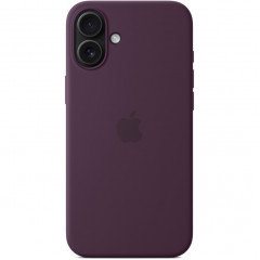Чехол Apple Silicone Case with MagSafe для iPhone 16 Plum