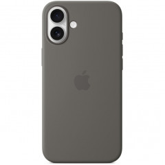 Чехол Apple Silicone Case with MagSafe для iPhone 16 Stone Grey