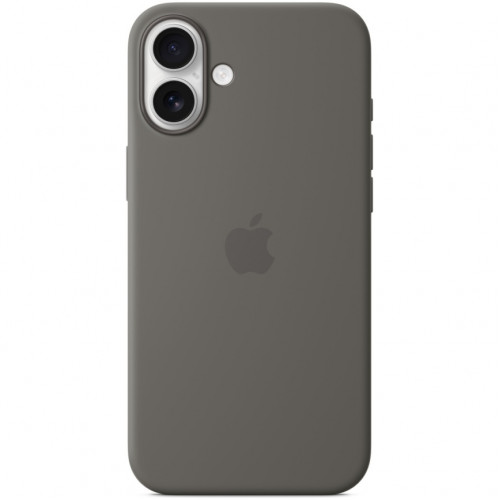 Чехол Apple Silicone Case with MagSafe для iPhone 16 Stone Grey