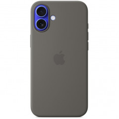 Чехол Apple Silicone Case with MagSafe для iPhone 16 Stone Grey