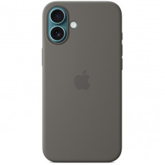 Чехол Apple Silicone Case with MagSafe для iPhone 16 Stone Grey