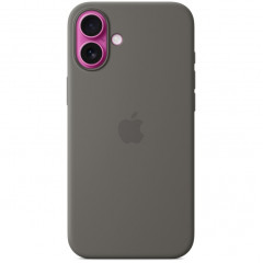 Чехол Apple Silicone Case with MagSafe для iPhone 16 Stone Grey