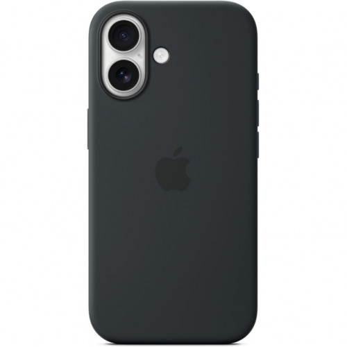 Чехол Apple Silicone Case with MagSafe для iPhone 17 Black
