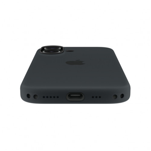 Чехол Apple Silicone Case with MagSafe для iPhone 17 Black