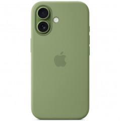 Чехол Apple Silicone Case with MagSafe для iPhone 17 Light Moss