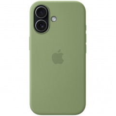 Чехол Apple Silicone Case with MagSafe для iPhone 17 Light Moss