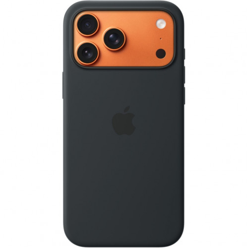 Чехол Apple Silicone Case with MagSafe для iPhone 17 Pro Black