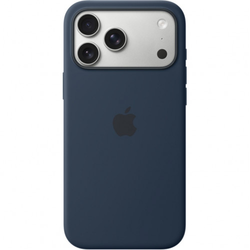 Чехол Apple Silicone Case with MagSafe для iPhone 17 Pro Max Midnight