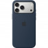 Чехол Apple Silicone Case with MagSafe для iPhone 17 Pro Max Midnight