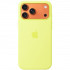 Чехол Apple Silicone Case with MagSafe для iPhone 17 Pro Max Neon Yellow
