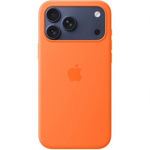 Чехол Apple Silicone Case with MagSafe для iPhone 17 Pro Max Orange