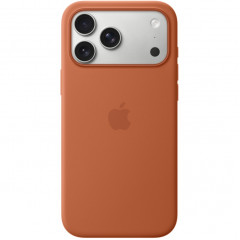 Чехол Apple Silicone Case with MagSafe для iPhone 17 Pro Max Terra Cotta